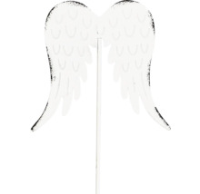 Dekorativní andělská křídla z kovu s tyčí