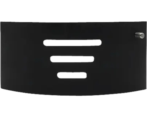 Dvířka popelníku (spodní) pro krbová kamna CASABLANCA, NADOR Koupelnový doplněk se třemi vodorovnými štěrbinami