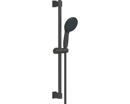 Sprchový set bez baterie Grohe Quickfix Vitalio Start 110 černá matný 279482431 Sprchová tyč s ruční sprchou
