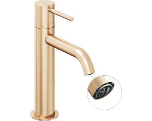 Umyvadlová baterie z kovu s odnímatelným perlátorem