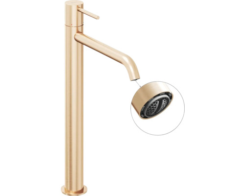 Vysoká umyvadlová baterie s vyjmutým perlátorem