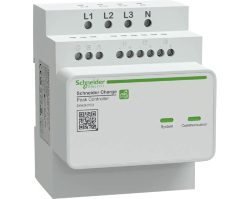Modul řízení nabíjení Schneider Electric EVA2HPC3 ochrana proti vypnutí, ochrana proti přetížení 3P 50 A Řídicí jednotka špičkového zatížení Schneider Electric