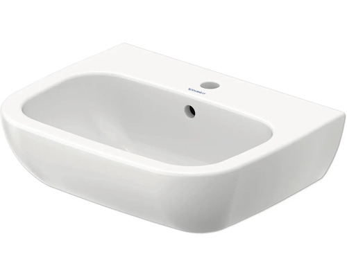 Klasické umyvadlo DURAVIT D-Code sanitární keramika bílá 55 cm 23105500002