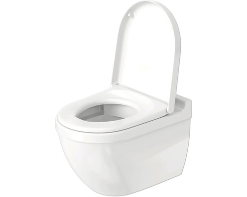 Závěsné WC s otevřeným víkem