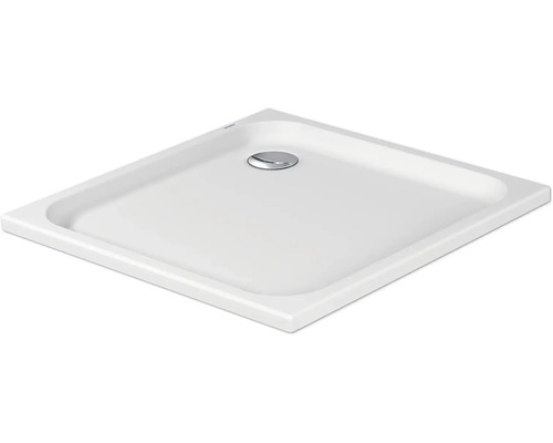 Čtvercová sprchová vanička s odtokovou soupravou