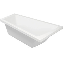 Prostorově úsporná vana DURAVIT 100 x 170 x 46 cm bílá hladké 700213000000000