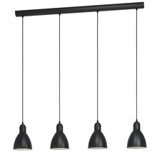 Závěsná lampa se čtyřmi svítidly