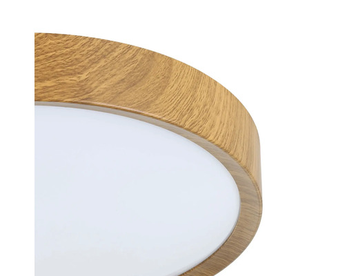 Stropní svítidlo s dřevěným vzhledem