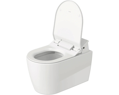 Závěsný klozet s hlubokým splachováním, otevřeným splachovacím kruhem a zvýšeným komfortem sezení
