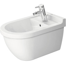 Závěsný bidet ze sanitární keramiky s armaturou