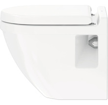 Závěsné WC ze sanitární keramiky s WC sedátkem