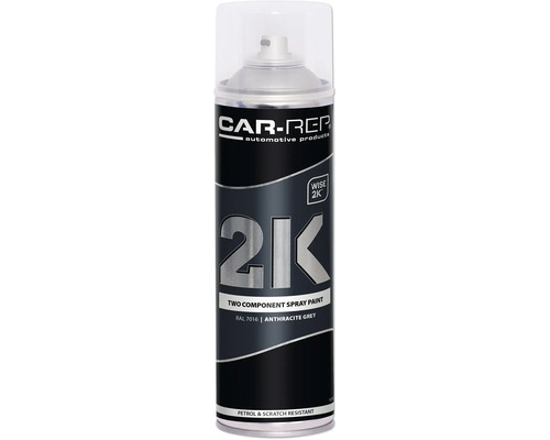 Lak ve spreji Car-Rep 2K Epoxy RAL7016 antracitový 500 ml Car-Rep 2K dvousložkový sprej, barva antracitově šedá