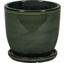 Keramický květináč s podšálkem