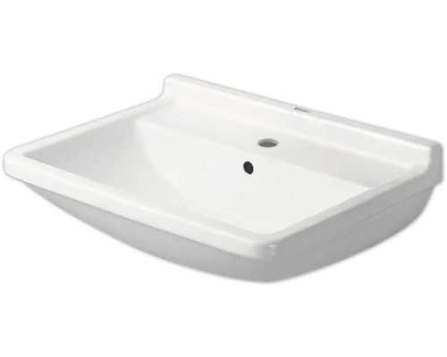 Klasické umyvadlo DURAVIT sanitární keramika bílá 65 x 48,5 x 20 cm 0300650000 Bílé keramické umyvadlo do koupelny