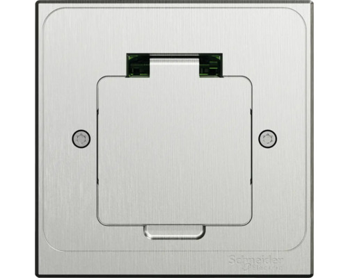 Logo Schneider Electric. Datové napájení pod omítku