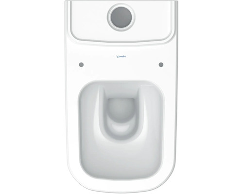 Pohled shora na toaletu od výrobce Duravit