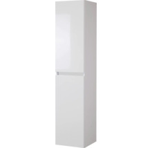 Vysoká koupelnová skříňka se dvěma dvířky