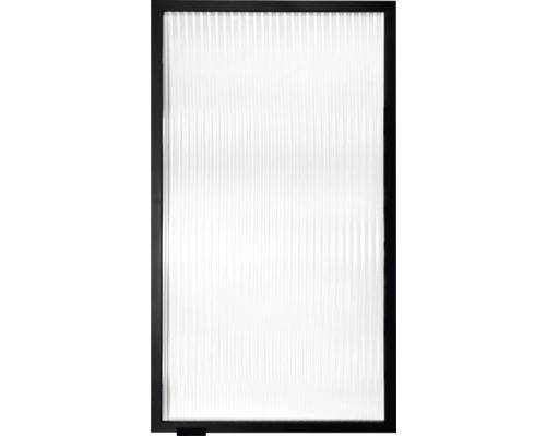 Čiré sklo se strukturou v rámu