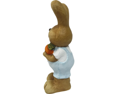 Dekorativní figurka zajíce s mrkví