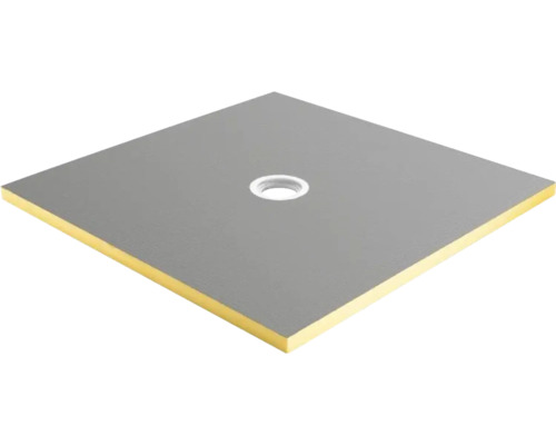 Čtvercová sprchová vanička s odtokem