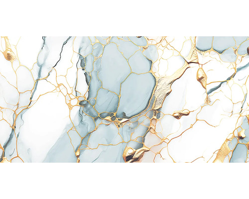 Abstraktní mramorová struktura se zlatými akcenty