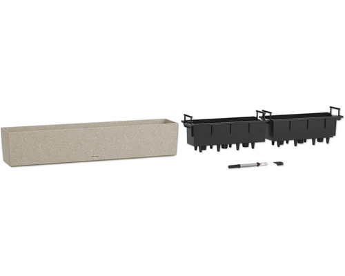 Lechuza Balconera Cottage 80 truhlík s integrovaným zavlažovacím systémem