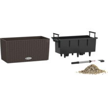 Květináč se zavlažovacím systémem a příslušenstvím