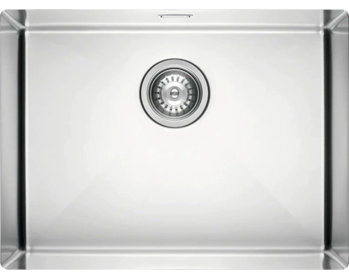 Nerezový dřez s odtokovou armaturou