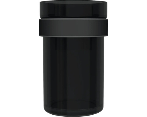 Tmavě zbarvená, prázdná nádoba