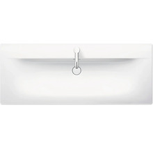 Umyvadlo na skříňku DURAVIT Viu sanitární keramika bílá 123 cm 2344120000
