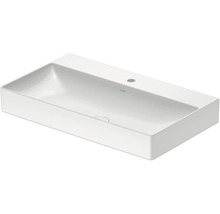 Umyvadlo na skříňku DURAVIT DuraSquare sanitární keramika bílá 80 cm 2353800041