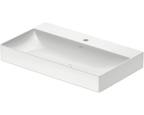 Umyvadlo na skříňku DURAVIT DuraSquare sanitární keramika bílá 80 cm 2353800041 Umyvadlo na skříňku DURAVIT DuraSquare sanitární keramika bílá 80 cm 2353800041