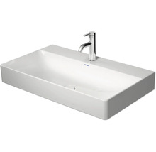 Umyvadlo na skříňku DURAVIT DuraSquare sanitární keramika bílá 80 cm 2353800041