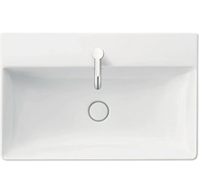 Umyvadlo na skříňku DURAVIT DuraSquare sanitární keramika bílá 80 cm 2353800041
