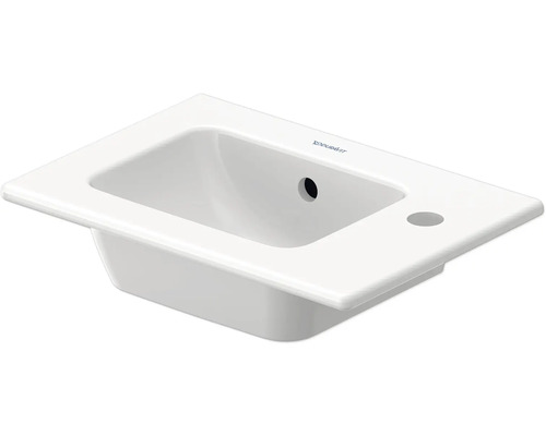 Umývátko Umyvadlo na skříňku DURAVIT ME by Starck sanitární keramika bílá 43 cm 0723430000 Umývátko Umyvadlo na skříňku DURAVIT ME by Starck sanitární keramika bílá 43 cm 0723430000