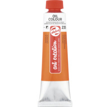 Olejová barva v tubě, oranžový odstín
