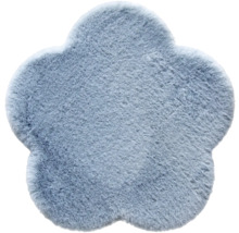 Koberec modrý Romance Květina jeansblue 60 cm