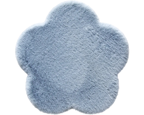 Koberec modrý Romance Květina jeansblue 60 cm