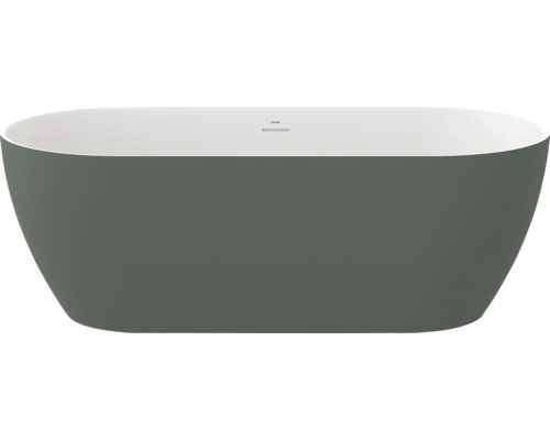 Oválná vana RAVAK Freedom O TEC 170x77 cm swhite/grey green CD11200000