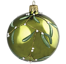 Vánoční ozdoba s motivem jmelí