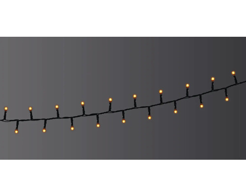 Světelný řetěz 1000 LED Lafiora 30 m + 5 m přívodní kabel, žluté světlo