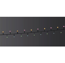 Světelný řetěz s vícebarevnými LED světly