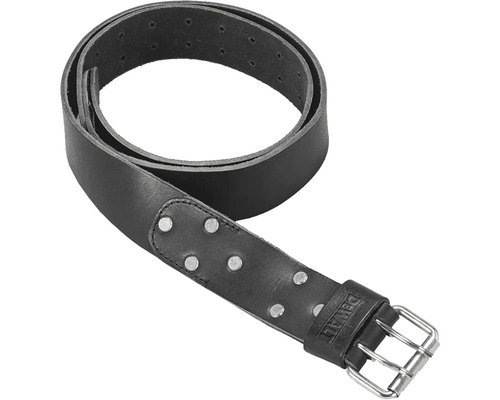 Kožený opasek na nářadí DeWalt s kovovou přezkou