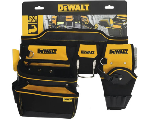 Opasek na nářadí DeWalt s několika kapsami pro uložení nářadí