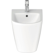 Stojící bidet ze sanitární keramiky s armaturou