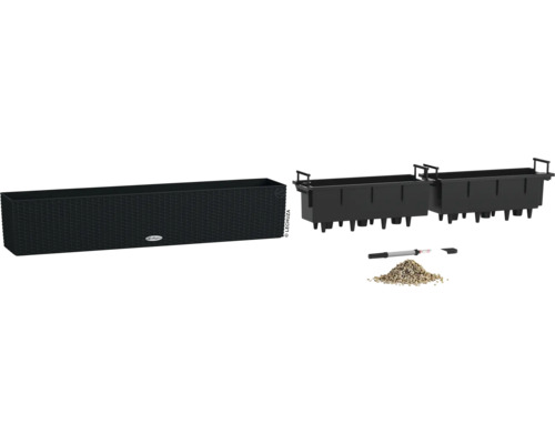 Lechuza Balconera Cottage 80 truhlík s automatickým zavlažováním