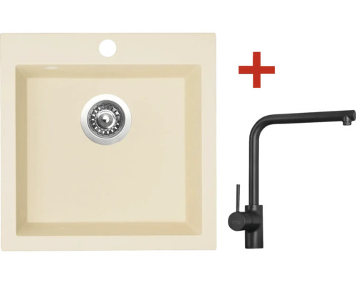 Kuchyňský dřez s vodovodní baterií