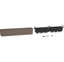 Truhlík Lechuza Balconera se zavlažovacím systémem a zásobníkem na zeminu