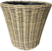 Košík na rostliny proutěný Lafiora Wicker Ø 42 x 40 cm