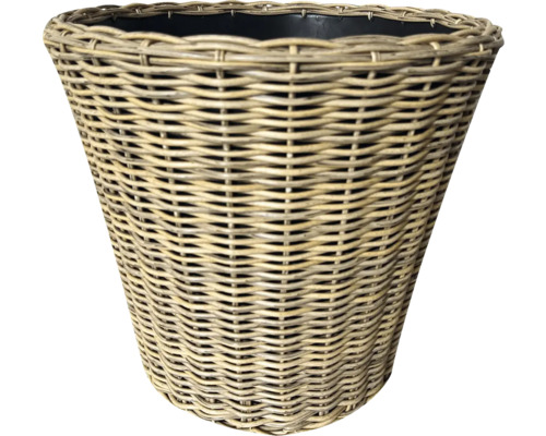 Košík na rostliny proutěný Lafiora Wicker Ø 34 x 34 cm